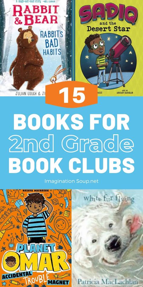 Book Club Ideas Elementary, Books For Second Graders To Read, Book Study 2nd Grade, Class Book Ideas Second Grade, 2nd Grade Reading Enrichment Activities, 2nd Grade Novel Study, 1st Grade Book Club, Book Clubs 2nd Grade, Novel Studies For 2nd Grade