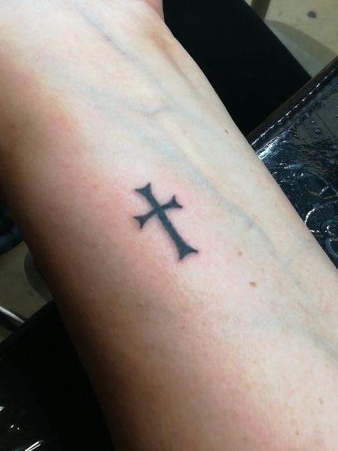 Cross Stick N Poke, Cross Stick And Poke, Stick And Poke Cross, Cross Stick And Poke Tattoo, Armenian Cross Tattoo, Armenian Tattoo, Deftones Tattoo, 999 Tattoo, Watermelon Tattoo