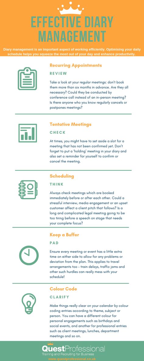 How do you manage your diary & are there more efficient ways to keep you on track? View these quick tips to get your diary in order.  #PA #organisation #personalassistant #executiveassistant #businesssupport #assistant #admin #administrativeassistant #business #personalassistantservice Executive Assistant Daily Checklist, How To Be An Executive Assistant, Office Assistant Tips, Account Executive Tips, Administrative Assistant Organization Templates, Assistant Manager Tips, Executive Assistant Tips And Tricks, Office Administration Tips, Account Manager Tips