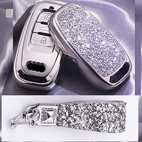 Audi Accessories, Jetta A4, Pink Car Accessories, Bling Car Accessories, New Car Accessories, Audi Car, Cool Accessories, Girly Car Accessories, Car Key Cover