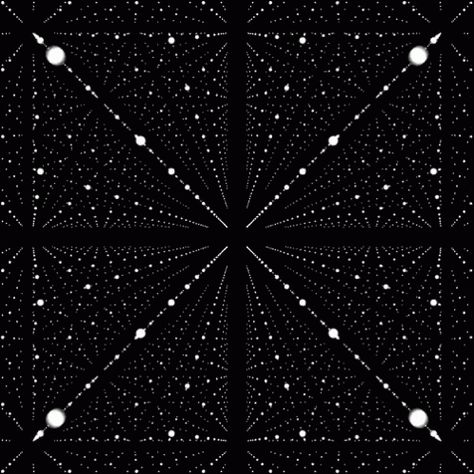 Space Pattern GIF Relaxing Gif, Visual Illusion, Optical Illusions Art, Illusion Art, Animated Images, Generative Art, Fractal Art, Optical Illusions, Solar Energy