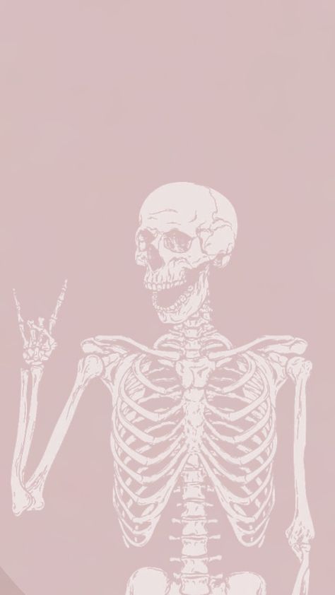 Preppy Skeleton Wallpaper, Light Pink Halloween Wallpaper, Pink Skeleton Aesthetic Wallpaper, Pink Skeleton Wallpaper, Cute Skeleton Wallpaper, Pink Spooky Wallpaper, Cute Halloween Backgrounds, Pink Halloween Wallpaper, Pink Lockscreen