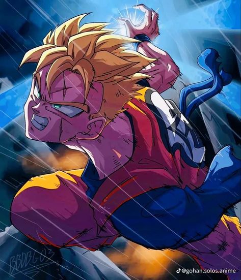 Future Gohan Art, Future Gohan Wallpaper, Future Gohan, Moba Legends, Ball Aesthetic, Son Gohan, Dragon Ball Super Artwork, Dragon Ball Art Goku, Dragon Ball Super Art