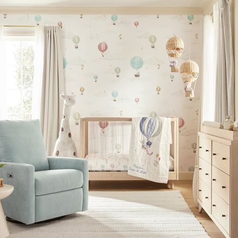 Have you explored our new summer arrivals yet?✨ #lovemypbk Hot Air Balloon Nursery, Baby Room Themes, Baby Room Inspiration, Whimsical Watercolor, Nursery Room Inspiration, Nursery Wallpaper, Nursery Room Decor, Baby's Room, Nursery Inspiration