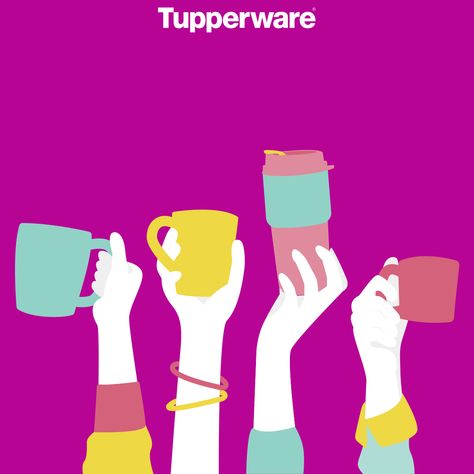 Tupperware Logo, Tupperware Consultant, Online Parties, How To Speak French, Social Media Design Graphics, Coffee Addict, Tupperware, Coffee Lover, ? Logo