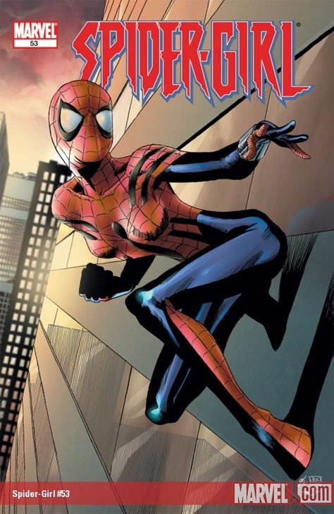 SPIDER-GIRL (1998) #53  Published: January 01, 2003  Added to Marvel Unlimited: November 13, 2007  Rating: All Ages Spiderman Artwork, Spider Girl, Marvel Comic Universe, Comics Girls, Spiderman Comic, Marvel Entertainment, Spider Woman, Marvel Girls, Marvel Comics Art