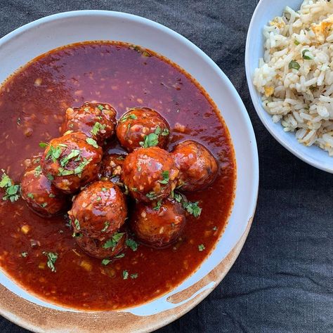 INDO CHINESE VEGETABLE MANCHURIAN... Vegetable Manchurian, Chinese Vegetables, Meatballs, India, Ethnic Recipes