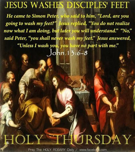 Holly Thursday, Mundy Thursday Jesus, Maundy Thursday Pictures, Maundy Thursday Worship, Maundy Thursday Quotes, Maundy Thursday Images, Palm Sunday Quotes, Holy Week Activities, Thursday Pictures