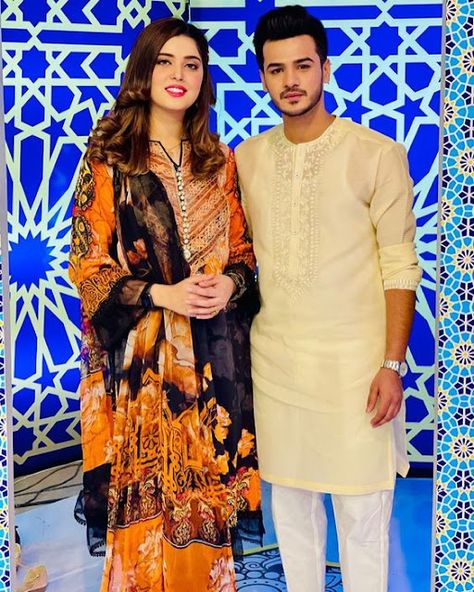 Popular Tiktok Stars Zulqarnain Sikandar And Kanwal Aftab Are Expecting Their First Child Zulqarnain Sikander, Kanwal Aftab, Youtube Content Creator, Stylish Baby Girls, Red Bridal Dress, Youtube Content, Couple Dress, Wedding Couple Poses Photography