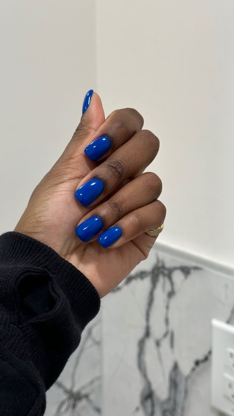 Nurses Nails, Blue Nails Black Women, Nail Guide, Nail Aesthetics, Nails Work, Russian Manicure, Short Gel Nails, One Color Nails, Chocolate Girls