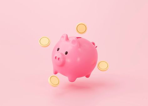 Pink Tax, Money Background, Saving Coins, Banks Icon, Money Bank, 3d Icons, Background 3d, 3d Assets, Game Ui