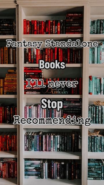 Books To Read Fantasy Series, 2024 Must Read Books, Best Standalone Books, Stand Alone Fantasy Books, Standalone Fantasy Books, Stand Alone Books, Standalone Books, Book Girlies, Best Books For Teens