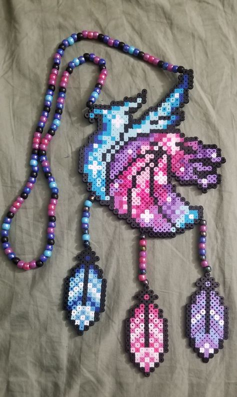 Illenium Perler, Rave Perler Pattern, Rave Candy, Pearl Beads Pattern, Easy Perler Beads Ideas, Perler Art, Melty Beads, Kandi Bracelets, Perler Beads Designs