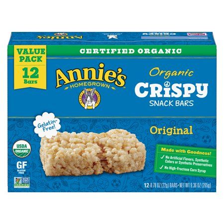 Walmart Grocery - Search Rice Bar, Bars Gluten Free, Annies Homegrown, Treat Bar, Organic Snacks, Organic Butter, Cereal Bars, Snack Bars, Organic Rice