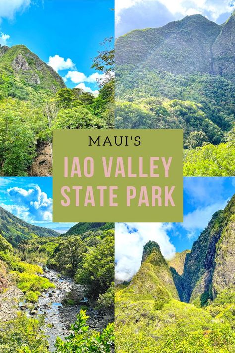 Visit Maui's breathtaking Iao Valley State Park. This lush, green valley is both beautiful and culturally significant; and sure to be a highlight of your trip Whale Watching Cruise, Hawaii Itinerary, Hawaii Travel Guide, Romantic Weekend Getaways, Big Island Hawaii, Free Vacations, Green Valley, Romantic Weekend, Hawaii Vacation