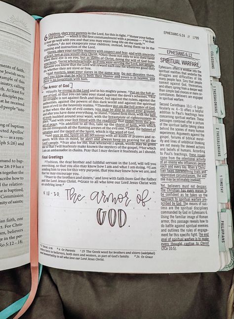 Ephesians Bible Journaling, Bible Journaling Ephesians, Bible Journaling Psalms, Spiritual Reality, Inspire Bible, Esv Bible, Bible Things, Journal Bible, Study Notebook