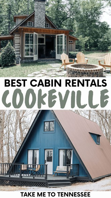 Cookeville Tennessee, Cheap Cabins, Tennessee Cabins, Unique Stays, Middle Tennessee, Getaway Cabins, Cabin Rentals, Tiny Homes, Tiny House