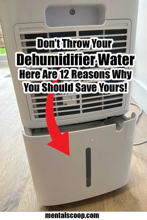 Don’t Throw Your Dehumidifier Water, Here Are 12 Reasons Why You Should Save Yours! Diy Dehumidifier Homemade, Dehumidifier Diy, Natural Dehumidifier, Natural Room Deodorizer, Dehumidifier Basement, Room Deodorizer, Homemade Air Freshener, Eco Friendly Cars, Reverse Osmosis System