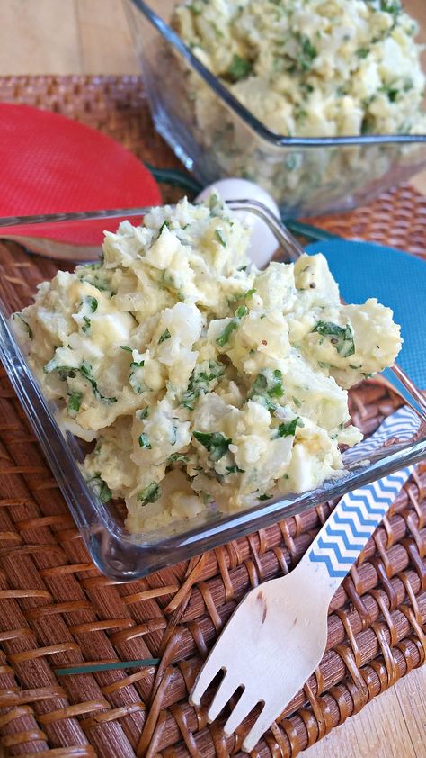 Aussie Potato Salad by Jet Setting Mom for Cost Plus World Market. www.worldmarket.com #WorldMarket Appetizer Recipes Australian Potato Salad, Aussie Bbq Food, Pavlova Cocktail, Aussie Bbq, Potato Salad Recipes, Australian Recipes, Potatoe Salad, Cornish Hen, Sweet Custard