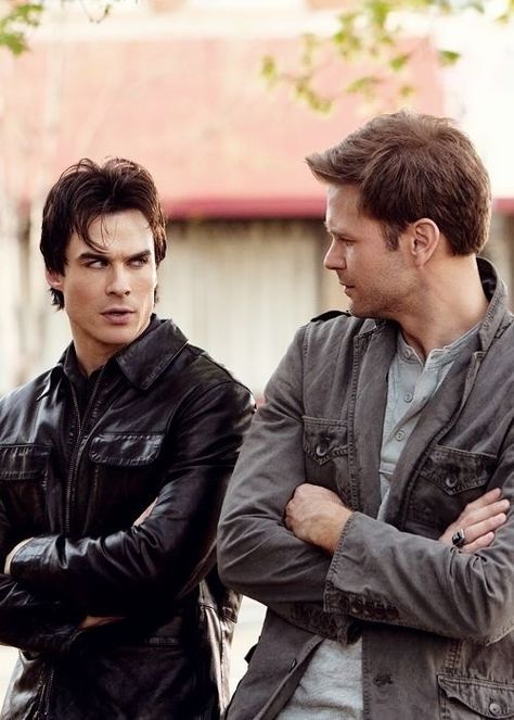 Damon/Alaric Alaric Saltzman And Damon, Damon And Alaric Friendship, Vampire Diaries Alaric, Alaric And Damon, Damon Alaric, The Vampire Diaries Alaric, Tvd Alaric, Tvd Dr, Vampire Diary