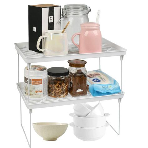 Indian Top Deal on Twitter: "*OFNMY Pack of 2 Plastic Foldable Racks Stackable Kitchen Cabinet Organizer Shelf Multi Storage Standing Rack for Kitchen, Bathroom, Office （White）* ~mrp - 2000~ price - 786 link - https://t.co/Kho2BaQ3Hk more - https://t.co/6IJOQo2xkQ https://t.co/WAP4S6elcB" / Twitter Counter Shelves, Shelves Cabinet, Kitchen Cabinet Organizer, Storage Pantry, Cabinet Organizers, Organizer Kitchen, Organizer Shelf, Shelf Organizer, Cabinet Organizer