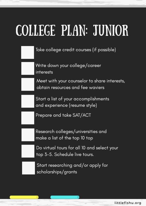 #highschool #junior #checklist #college Things To Do Junior Year Of High School, Jr Year Highschool Tips, Junior Year Checklist High Schools, Junior Year Checklist, High School Checklist For College, Junior Year High School Checklist, High School Junior Year, Junior Year High School Tips, Highschool Checklist