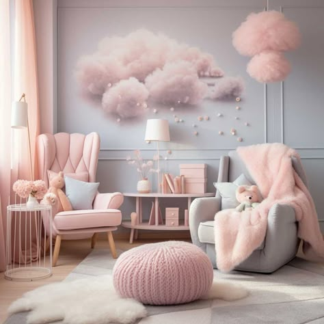 Newborn Girl Room Ideas, Newborn Room Girl, Disney Princess Bedroom Decor, Kitchen Design Vintage, Princess Kids Room, Princess Room Ideas, Whimsical Nursery Decor, Coastal Bathroom Design, Rose Bedroom