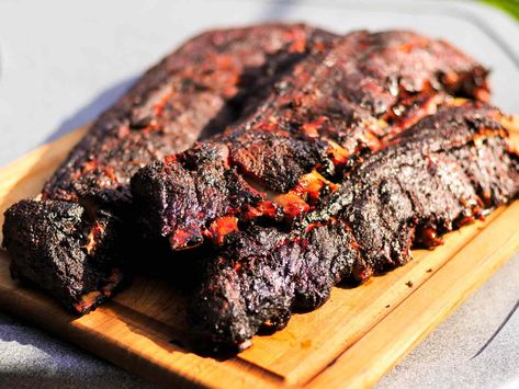 Dr Pepper Ribs, Serious Eats Recipes, Barbecue Sauce Recipes, Bbq Sauces, Summer Eats, Back Ribs, Ribs Recipe, Baby Back Ribs, Bbq Ribs