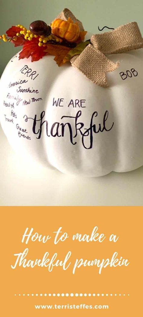 Gratitude Pumpkin, Craft For Thanksgiving, Gratitude Crafts, Thankful Pumpkin, Thanksgiving Gratitude, Thanksgiving Photos, Thanksgiving Projects, Pumpkin Template, Thanksgiving Recipes Side Dishes