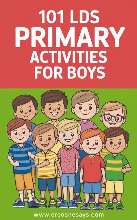 101 Latter-day Saint Primary Activity Ideas for Boys - Or so she says... Primary Songs, Scripture Memorization, Plan Of Salvation, Relay Races, Articles Of Faith, Primary Activities, Capture The Flag, Activities For Boys, Lds Primary