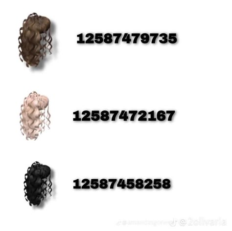 Brookhaven Codes For Hair Black, Berry Avenue Codes Butterfly Locs, Roblox Hair Codes Claw Clip, Brown Curly Hair Codes For Berry Ave, Berry Avenue Codes Brown Curly Hair, Black Curly Hair Codes For Berry Ave, Roblox Black Curly Hair Codes, Brown And Blonde Hair Codes, Roblox Casual Outfit Codes