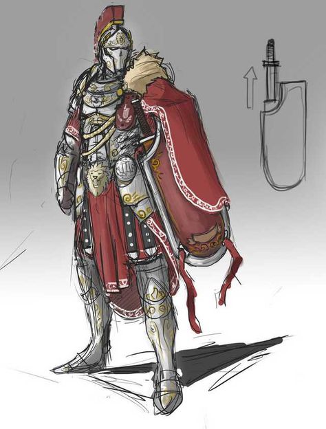 Big album full of knights - Imgur Fantasy Centurion, For Honor Centurion, Warforged Paladin, Centurion Armor, Armor Drawing, 다크 판타지, Knight Art, Knight Armor, Medieval Armor