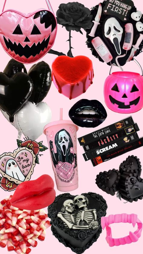 💘Valloween💘 #valloween #halloween #scream #goth #horror #spooky #valentinesday #valentines Valentine Halloween, Halloween Valentines, Goth Valentines, Goth Valentines Day, Spooky Valentines, Cute Valentines, Demon Heart, Mean Girls Halloween, Horror Themed Party