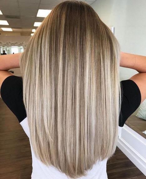 Single Process vs Double Process Hair Color | Detailed Guide Blonde Hair With Highlights Straight, Ash Hair, Hair With Highlights, Dirty Blonde Hair, Blonde Hair With Highlights, Ombre Hair Color, Long Blonde, Dirty Blonde, Tape In Hair Extensions