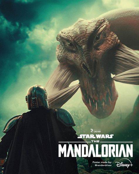 Mythosaur Wallpaper, Mandalorian Mythosaur, The Mandalorian Season 3, Action Poster, Mandalorian Season 3, Mandalorian Poster, Terror Art, Star Wars Background, Star Wars Tattoo