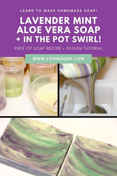 Aloe Soap Recipe, Aloe Vera Soap Recipe, Aloe Vera Soap, Lavender Crafts, Diy Soap Recipe, Bestie Things, Fresh Aloe Vera, Swirl Soap, Aromatherapy Recipes