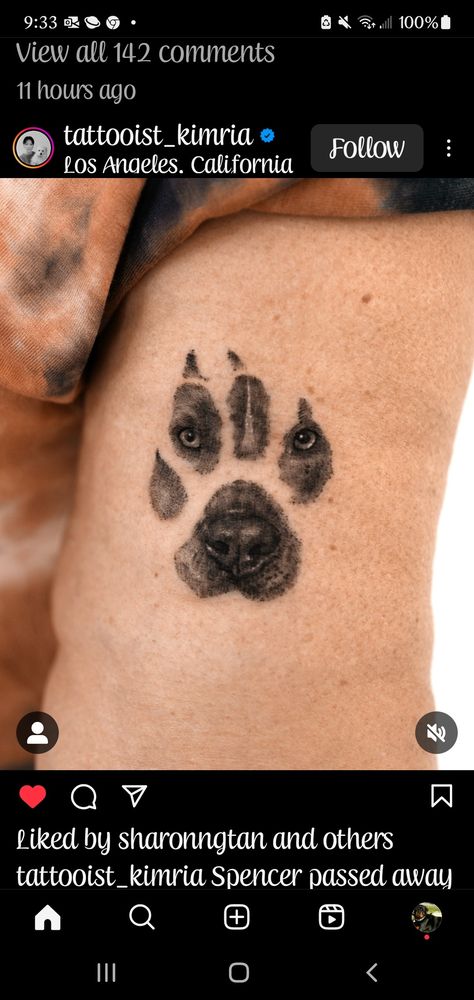 Small Dog Tattoos, Paw Tattoo, Wolf Tattoos, Name Tattoo, Dog Tattoos, Meaningful Tattoos, Wrist Tattoos, Dog Paws, Beautiful Tattoos