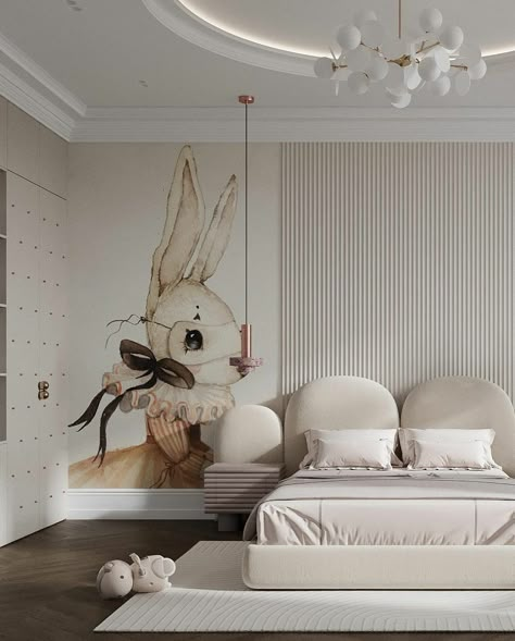 Neutral Kids Room, Luxury Kids Bedroom, Girl Room Inspiration, Toddler Girl Room, Kids Bedroom Inspiration, Kids Bedroom Design, Kids Interior Room, Girl Bedroom Designs, Bedroom Bed Design