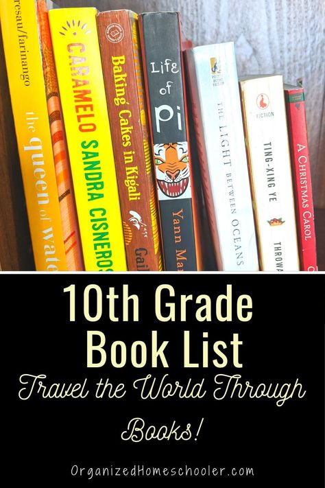 World History Books Reading Lists, High School Reading List, High School Plan, High School Literature, High School Reading, High School Books, School Prep, Library Science, Geography Lessons