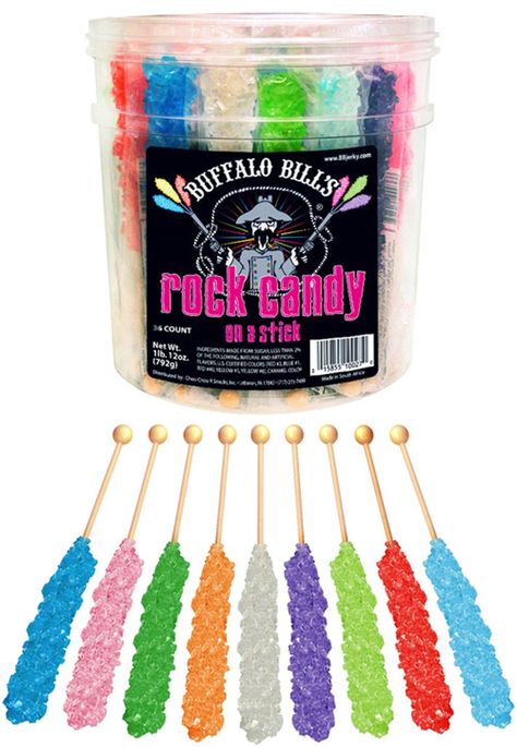 Destination DIG VBS Snack Ideas - Southern Made Simple Candy On A Stick, Premium Snacks, Rock Candy Sticks, Candy Crystals, Nostalgic Candy, Candy Drinks, Coconut Bars, Classic Candy, Junk Food Snacks