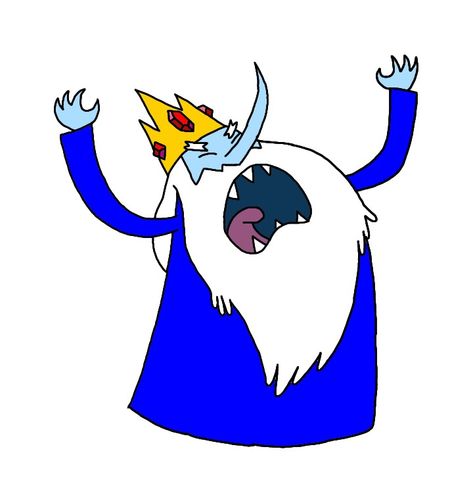 Ice King Costume, Adventure Time Ice King, Ice King Adventure Time, Adventure Time Birthday, Sticker For Journal, Adventure Time Drawings, Adventure Time Tattoo, Adventure Time Style, King Drawing