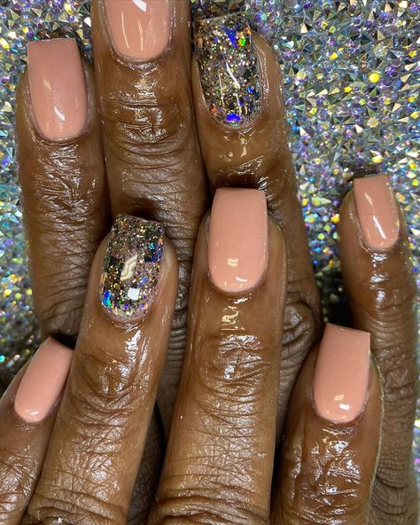 Simply Styled by DeeDee on Instagram: “Full Set *Overlay ~ Acrylic only Apricot Smoothie (colored) Acrylic Glitter Acrylic Available @kamillionnails #SimplyStyledbyDee” Apricot Nails, Apricot Smoothie, Colored Acrylic, Short Nail, Glitter Acrylic, Nail Envy, Glitter Acrylics, Short Nail Designs, Nail Shop