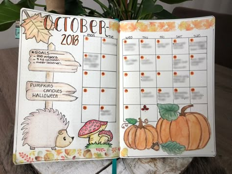 Bujo September Calendar, October Spread, Bullet Journal Halloween, Bullet Journal October, Super Organized, Bullet Journal Ideas Templates, Creating A Bullet Journal, Bullet Journal Mood Tracker Ideas, Bullet Journal Paper