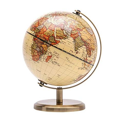 Vintage Travel Party, Antique Globe, Capital Cities, Map Vintage, World Globes, Modern Map, World Globe, Travel Party, Craft Box