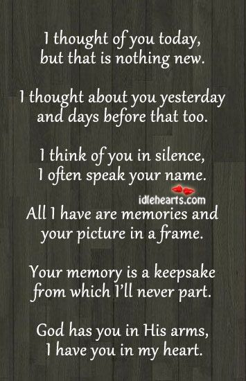 For All My Friends who have lost a loved one .... - Scrapbook.com I Thought Of You Today, Thinking Of You Today, Nothing New, Thoughts Of You, After Life, E Card, Pavlova, In Loving Memory, I Miss You