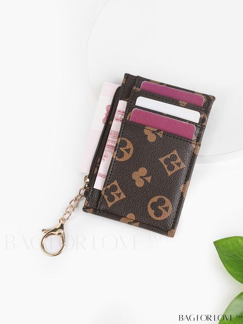 Leather card holder wallet