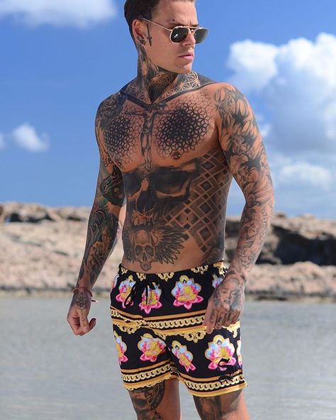 Buddha Swim Shorts 💥☀️🌴 Stand out this summer 👀 - www.SinnersAttire.com