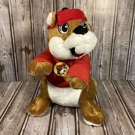 Buccees Beaver Plush Texas Gas Station Mascot 10in Great Condition Buccees Gas Station, Gas Station, Texas, Conditioner, Funny, Closet, Quick Saves