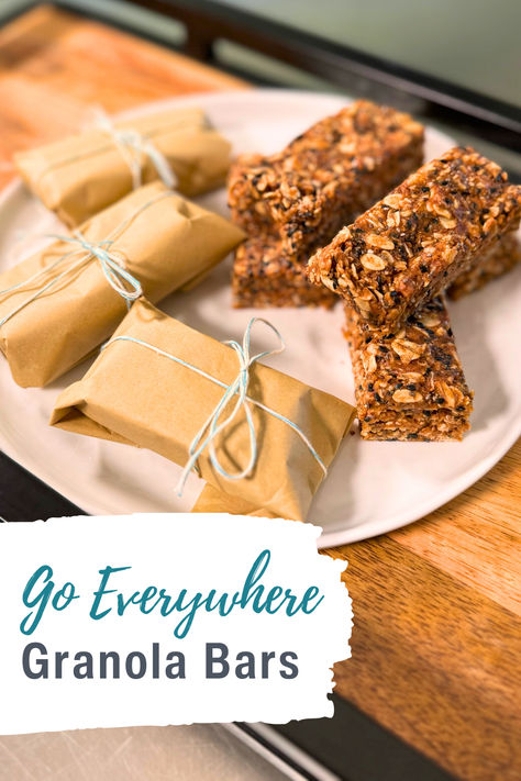 Go Everywhere Granola Bars Homemade Nutrigrain Bars, Granola Bars Homemade Healthy, Nutrigrain Bars, Granola Bars Homemade, Healthy Homemade Granola Bars, Granola Bars Healthy, Homemade Snack Bars, Dried Fruit Recipe, Homemade Granola Bars Healthy