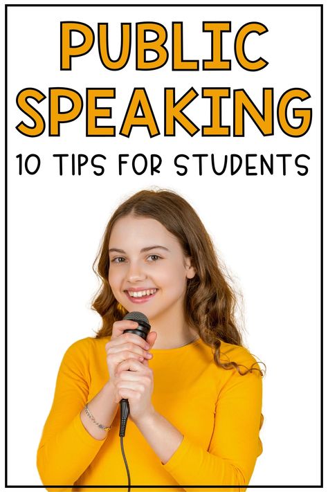 Improve Speaking Skills, Speech Tips, Public Speaking Activities, Speech Topics, Teaching 6th Grade, Speech Teacher, Speaking Tips, Public Speech, Public Speaking Tips